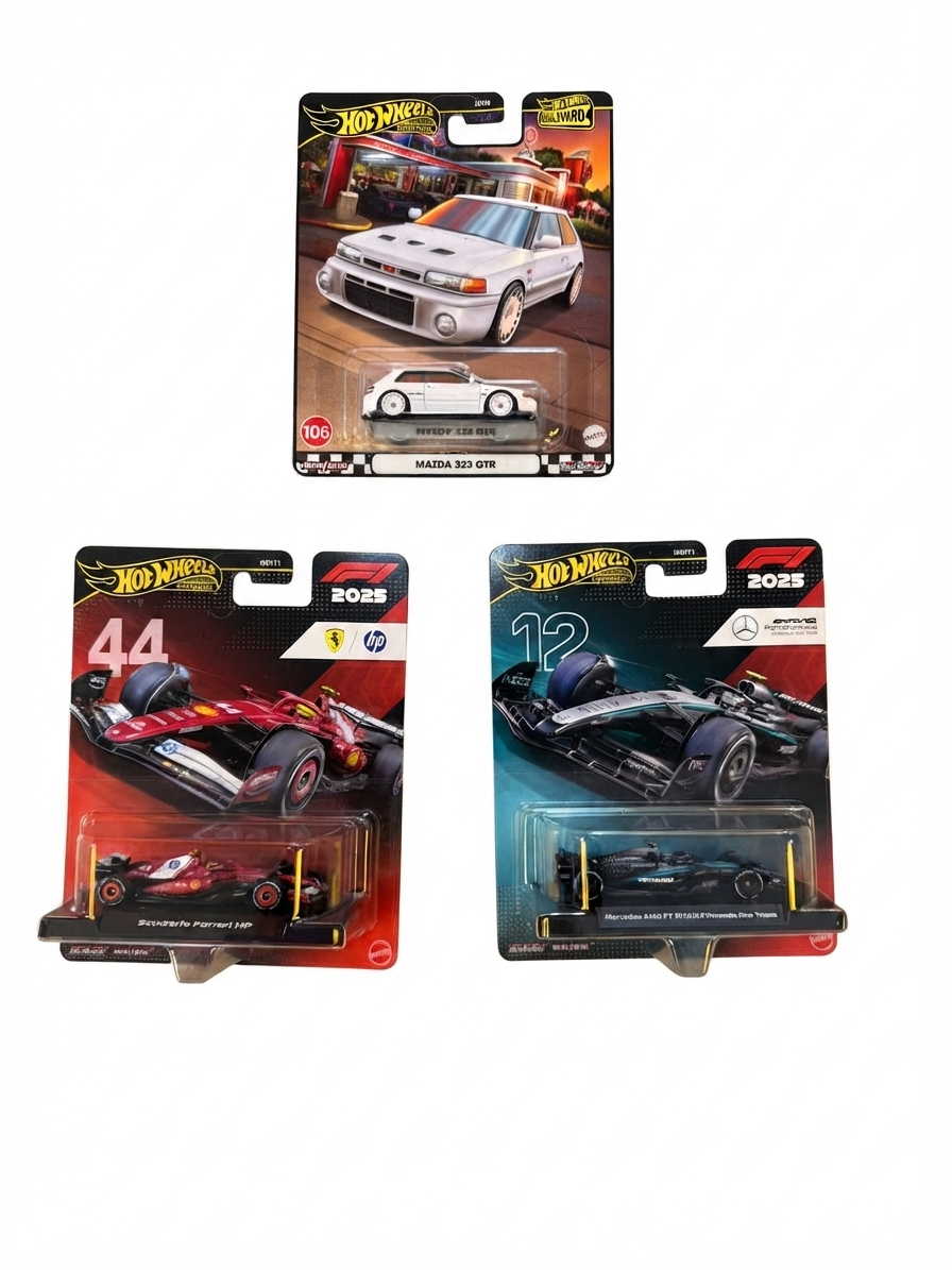 Hot Wheels Premium Formula 1 (F1) 2025 Series.