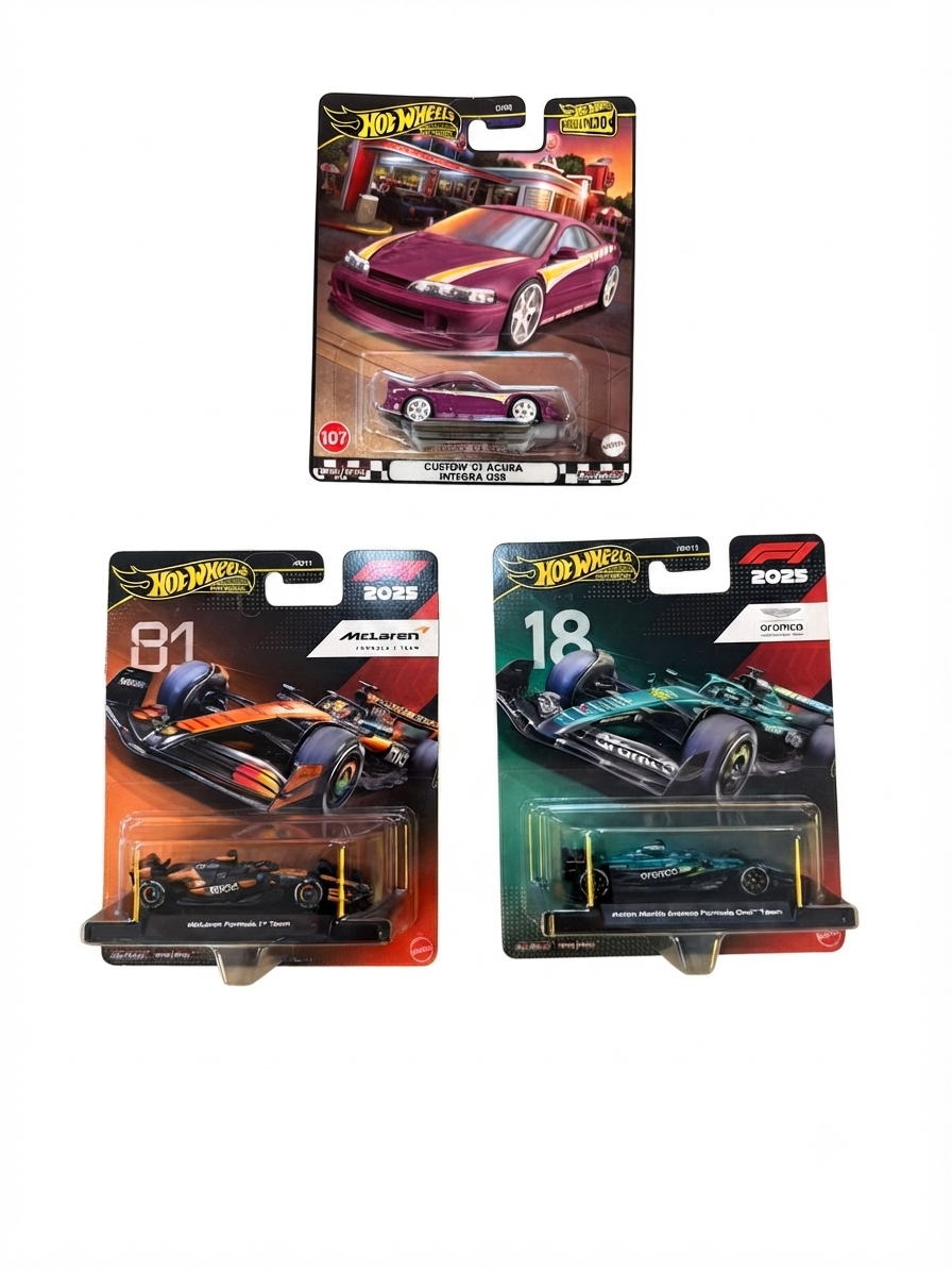 Hot Wheels Premium Formula 1 (F1) 2025 Series