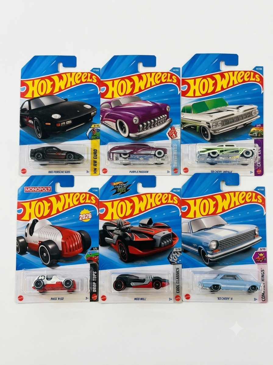 Hot Wheels Mainline Collection.