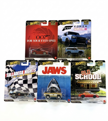 Hot Wheels Pop Culture (Set Of 5 Cars)