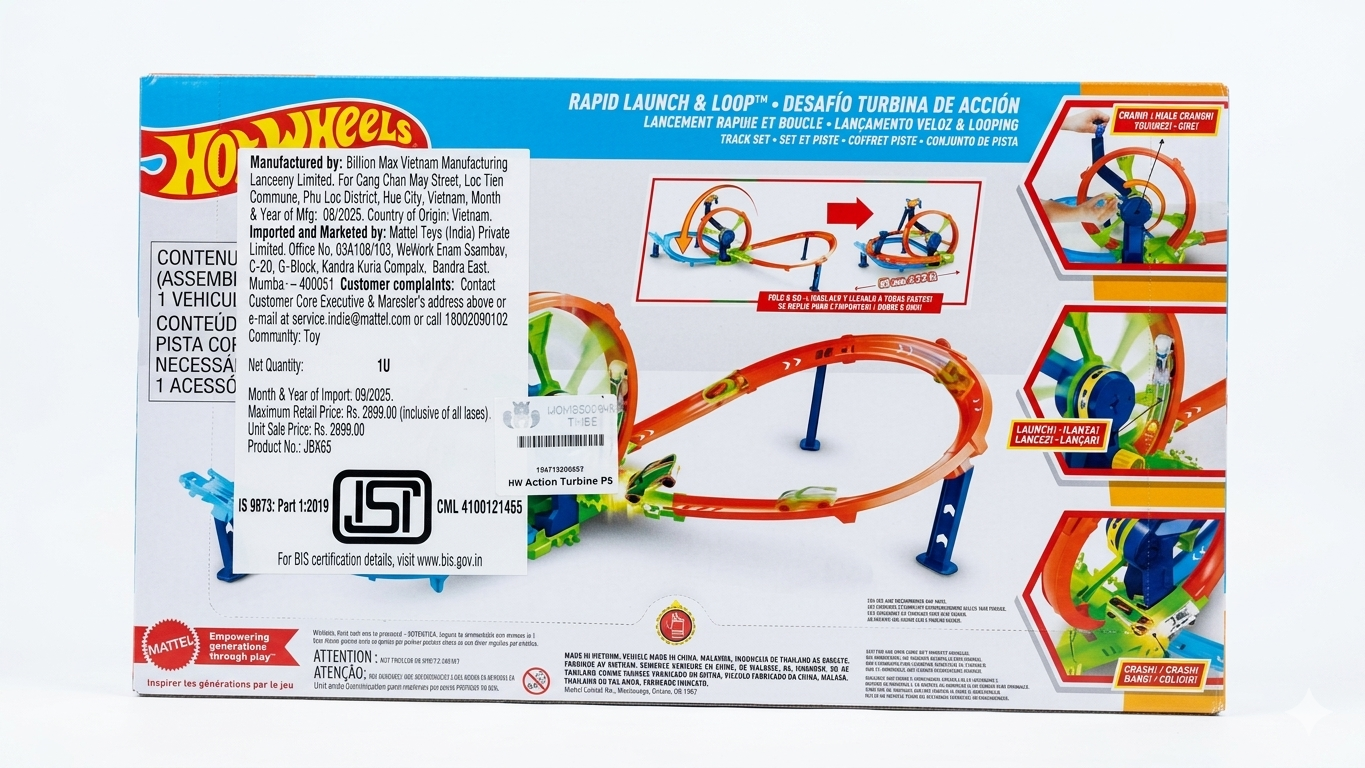 Hot Wheels Rapid Launch Loop Playset.
