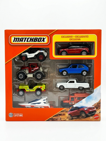Matchbox 8-Pack Vehicle Collection.