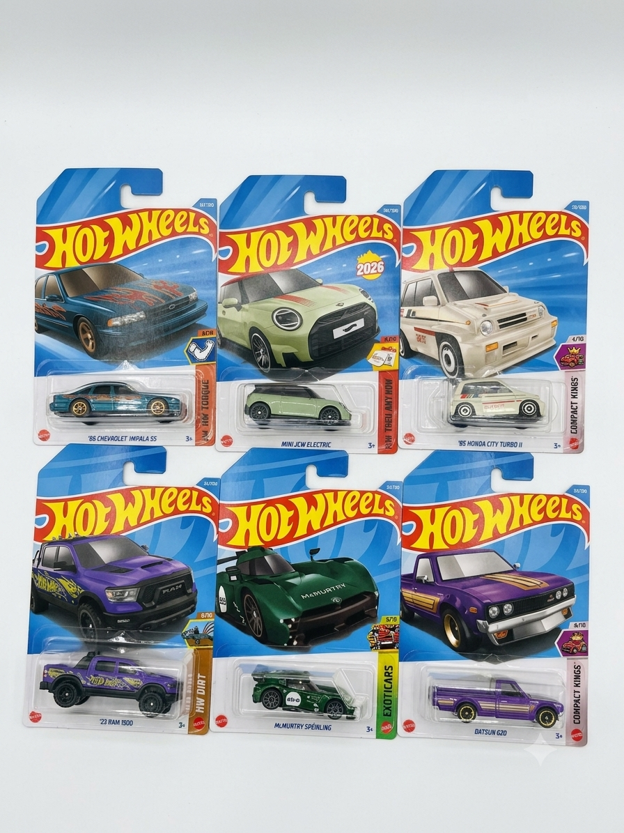 Hot Wheels Mainlines P Case 2026 (Set-5)