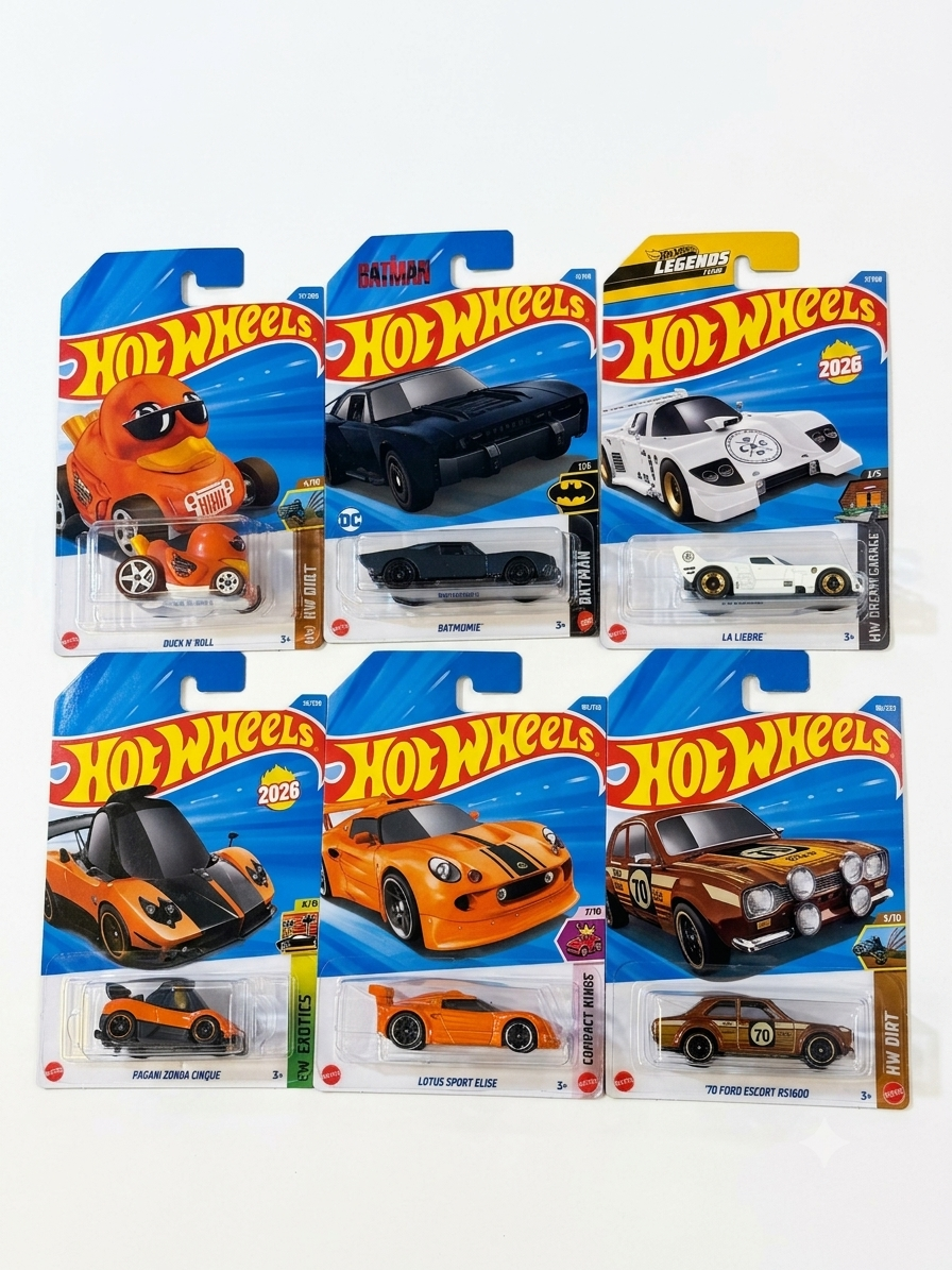 Hot Wheels Mainline Collection.