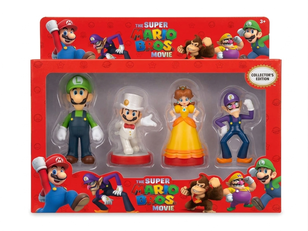 Super Mario Bros. Movie Figure Set (Collector’s Edition)