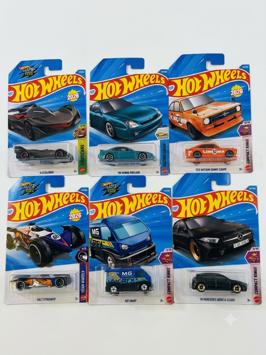 Hot Wheels 2026 Mainline M Case