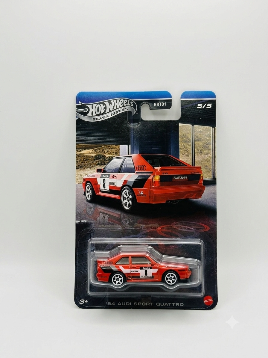 Hot Wheels Premium Audi Set (5-Car Series) Chase Pis With Mario Kart.