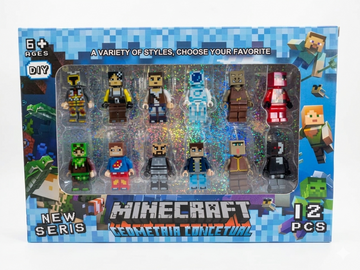 Minecraft Geometair Concetual Figure Set.