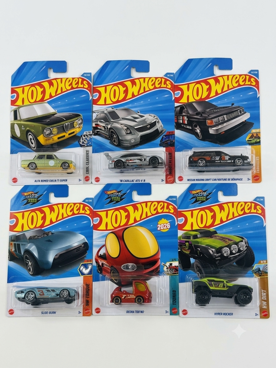 Hot wheels 2026 Mainline M case