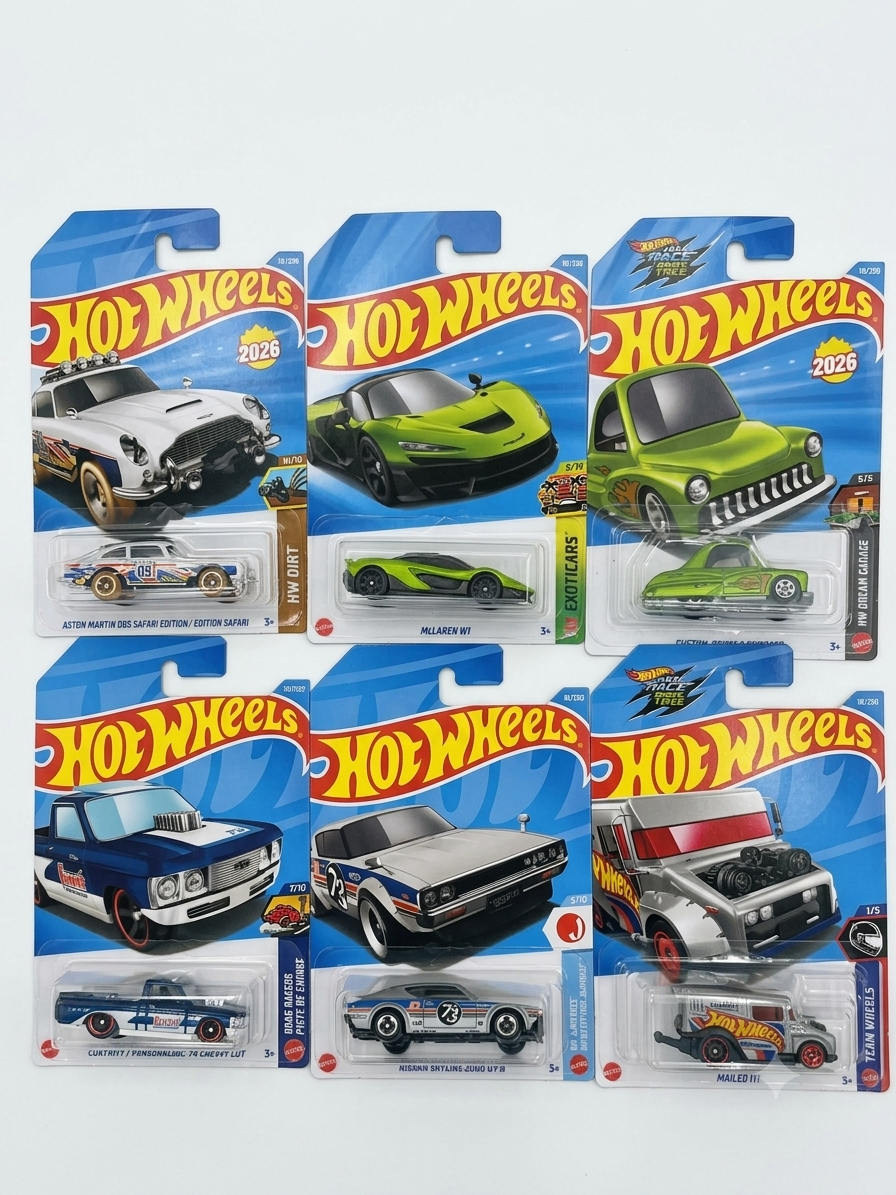 Hot Wheels Mainlines P case 2026 (Set-2)