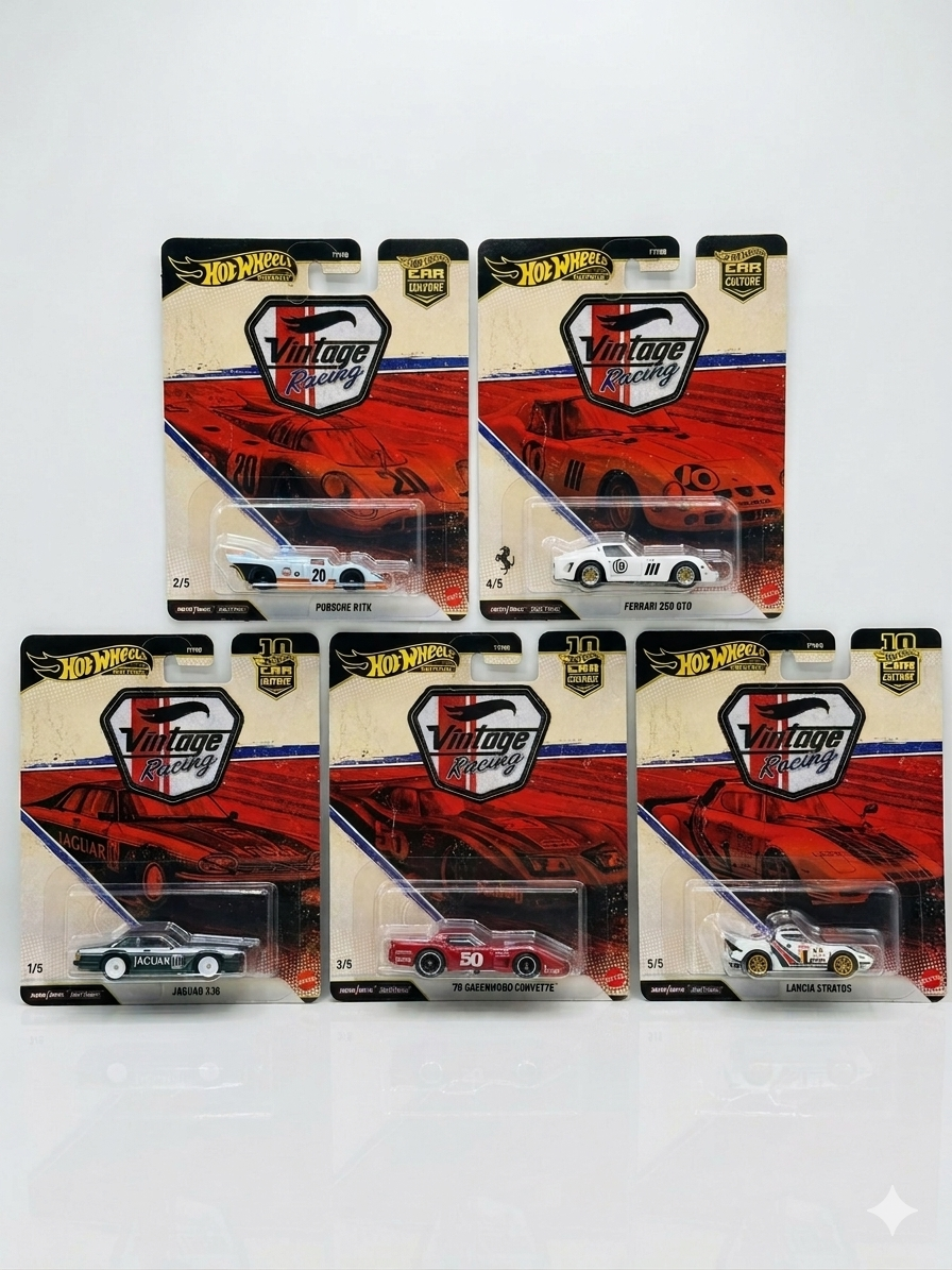 HOT WHEELS PRIMIUM CAR CULTURE- VINTAGE RACING