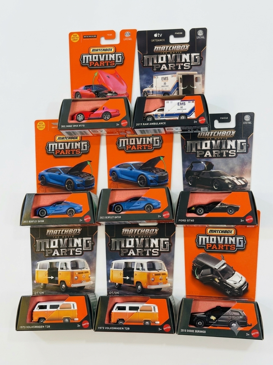 Matchbox Moving Parts Collection