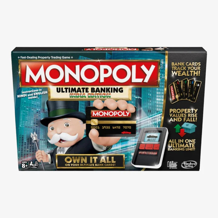 HASBRO B6677 Monopoly ultimate Banking Indian Edition