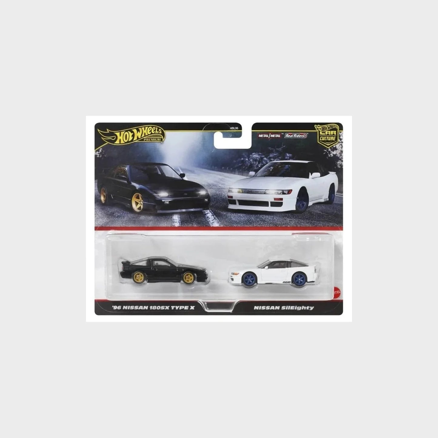 Hot Wheels ’96 Nissan 180SX Type X / Nissan SilEighty