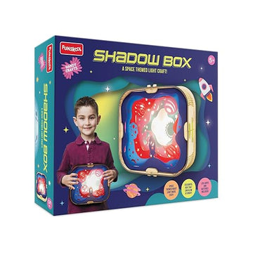 Funskool  Handycrafts  Shadow Box, Layered Paper Art, DIY kIt Night Lamp for Kids, Arts and Craft Kit, Ages 5 Years and Above, Multicolour