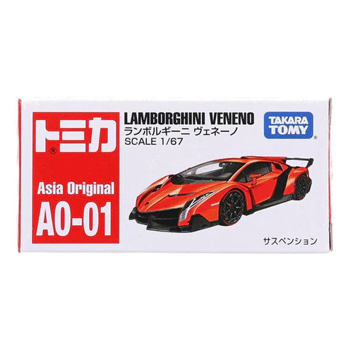 TAKARA TOMY Tomica Asia Original AO-01 Lamborghini Veneno.