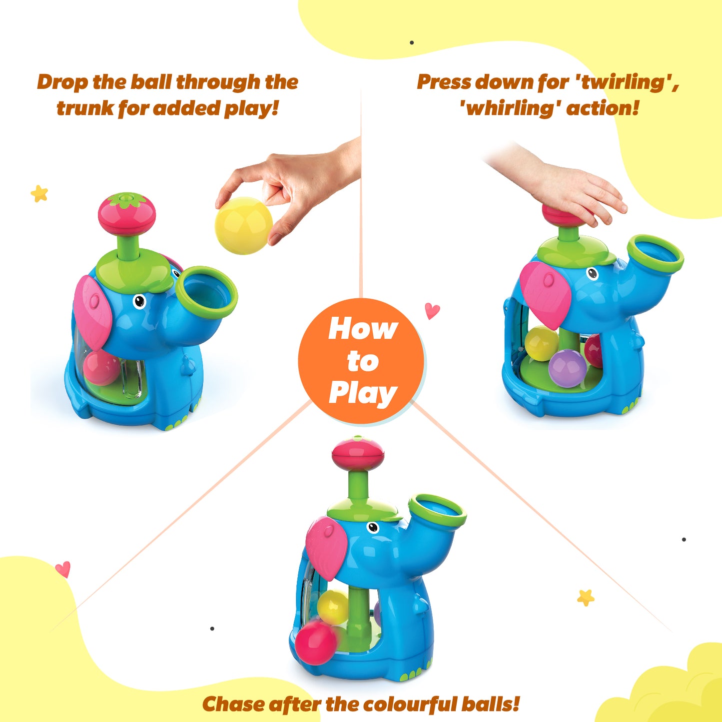 GIGGLES JUMBO PUSH TWIRL