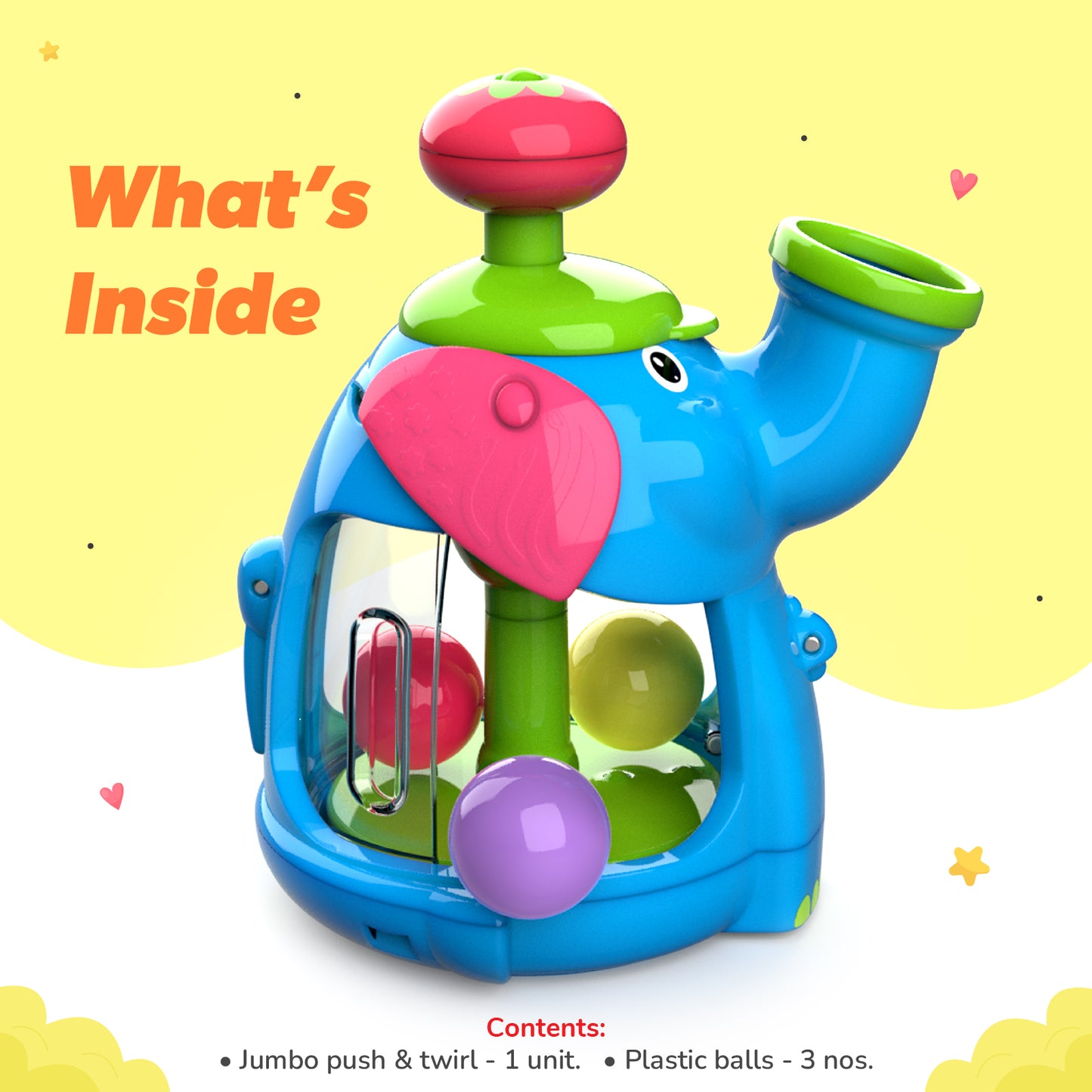 GIGGLES JUMBO PUSH TWIRL