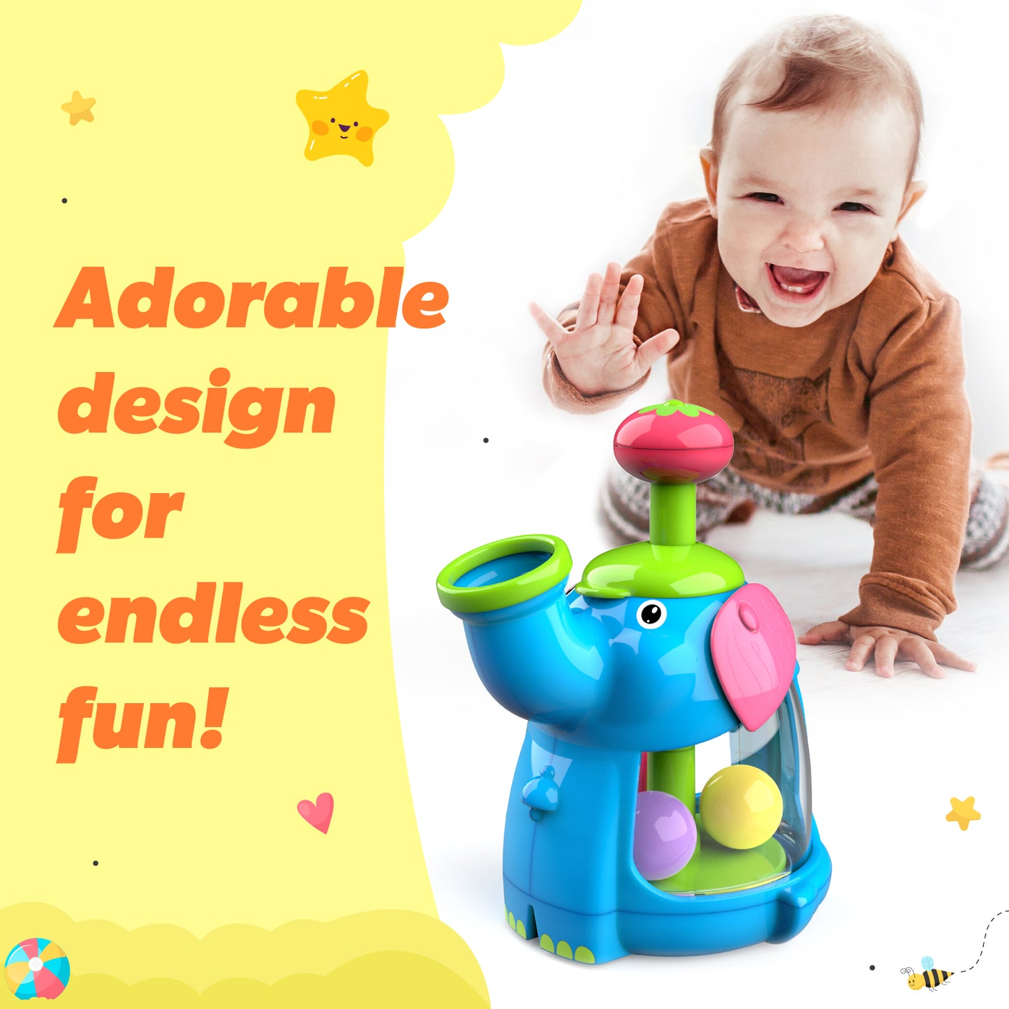 GIGGLES JUMBO PUSH TWIRL