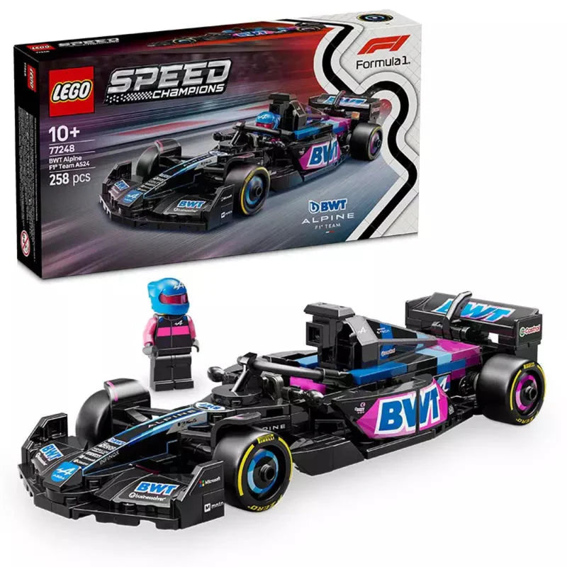 LEGO Speed Champions BWT Alpine F1 Team A524 Race Car 77248.