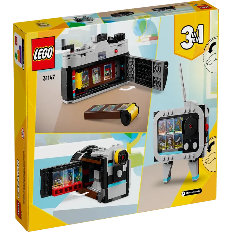 Lego 31147 Creator 3-in-1 Retro Camera (261 Pieces)