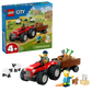 LEGO City Red Farm Tractor with Trailer  Sheep 60461