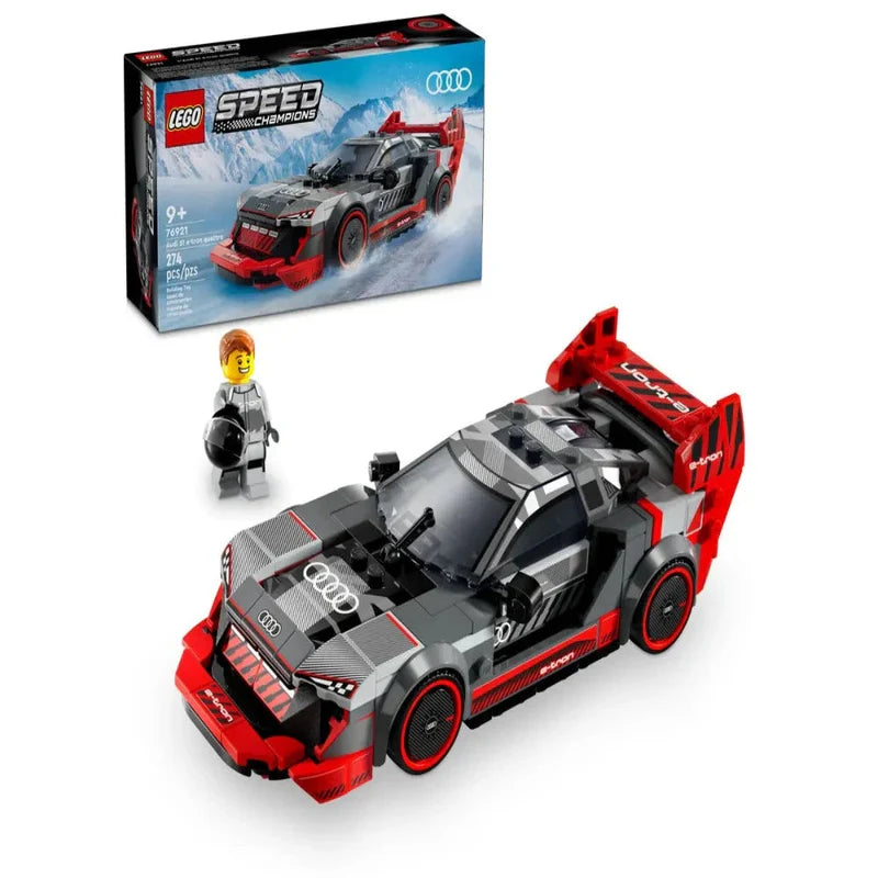 LEGO Speed Champions Audi S1 e-tron Quattro Race Car Toy Set 76921