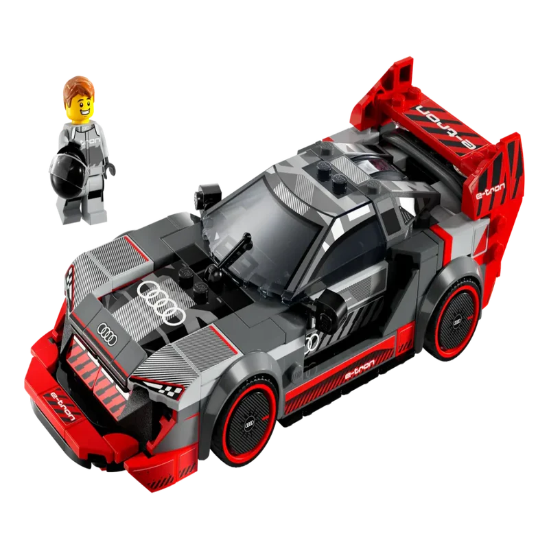 LEGO Speed Champions Audi S1 e-tron Quattro Race Car Toy Set 76921