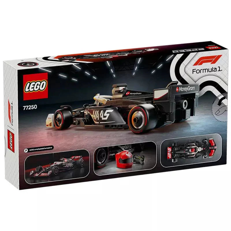 LEGO Speed Champions MoneyGram Haas F1 Team VF‑24 Race Car. 77250
