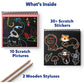 Magical Scratch Art Book - Amazing Animal