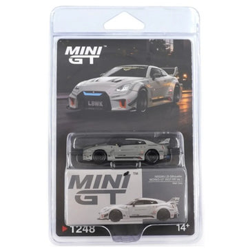 MINI GT 1248 BLISTER NISSAN LB-SILHOUETTE WORKS GT 35GT-RR VER.1 MATT GREY