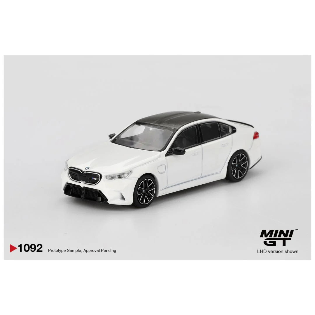 MINI GT 1192 BMW M5 Alpine White.