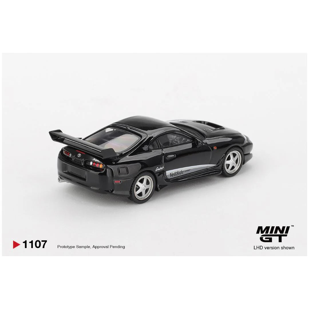 MINI GT 1107 TOYOTA SUPRA VEILSIDE COMBAT V-II BLACK.