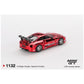 MINI GT 1132 TOYOTA SUPRA (A80) TOP SECRET GT-300 TOP SECRET RED CHROME.