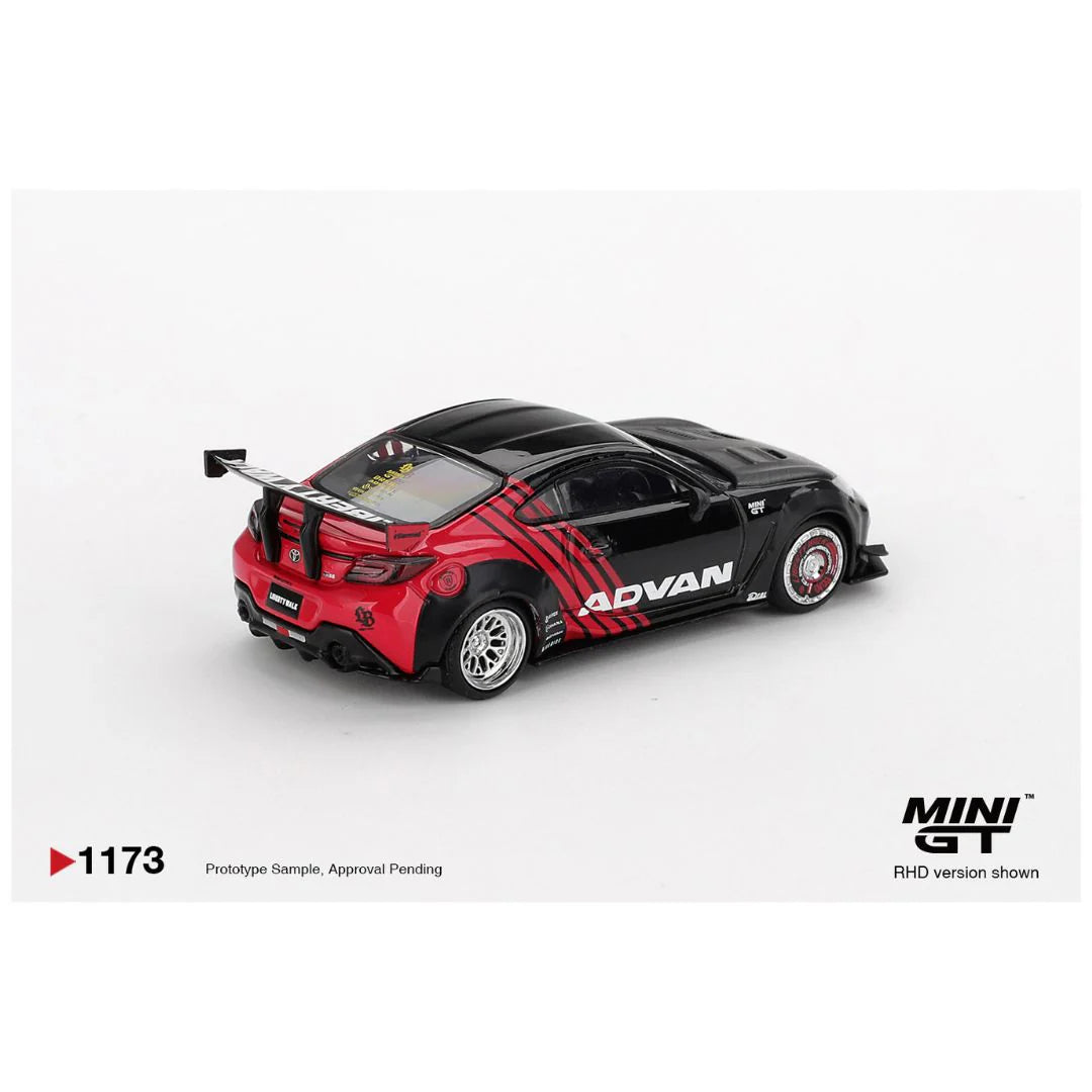 MINI GT 1173  TOYOTA GR86 LB NATION ADVAN.