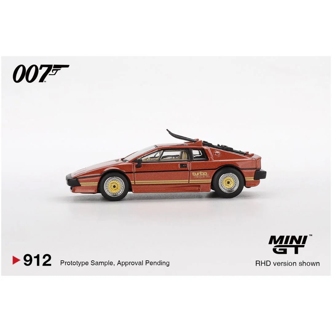 MINI GT 912 LOTUS SPRIT TURBO COPPER FIRE.