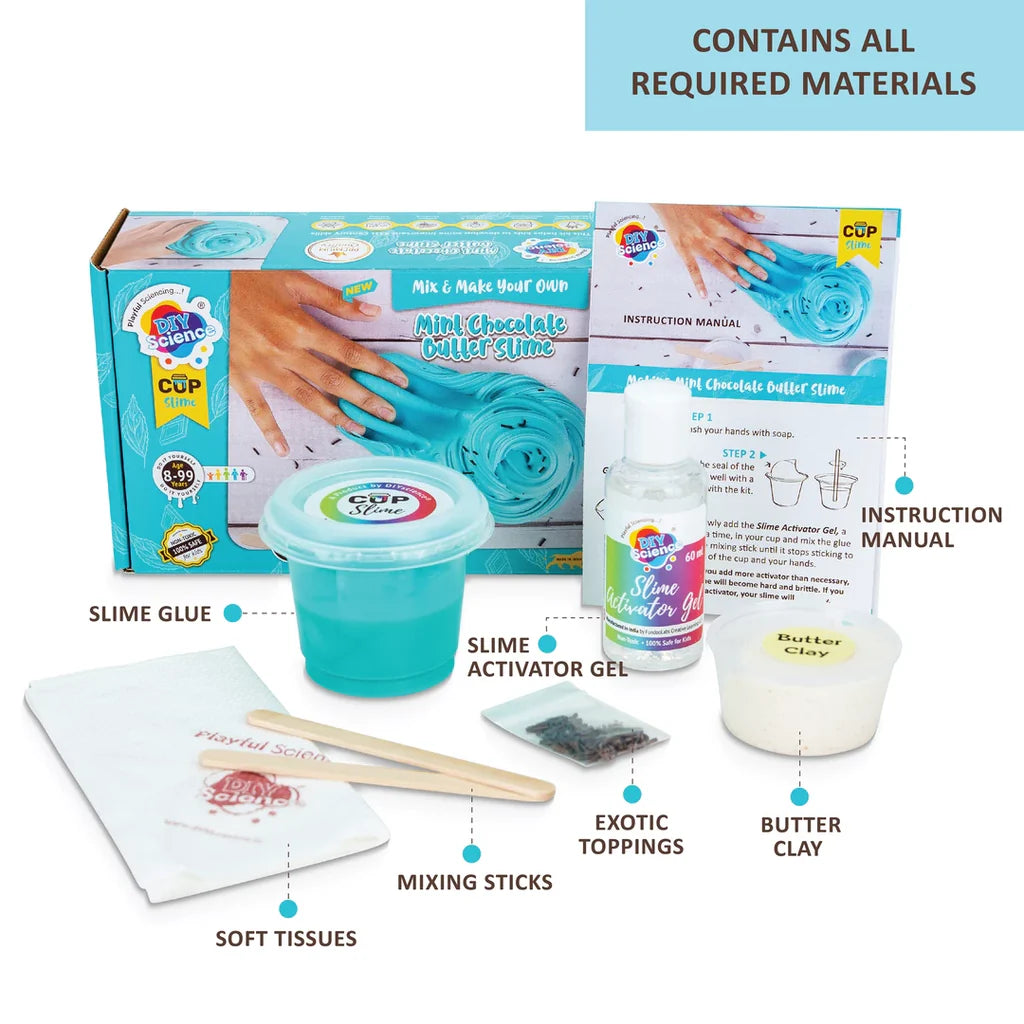 Mint Chocolate Butter Slime Kit