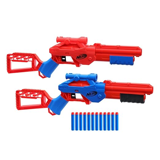 Nerf Alpha Strike Lynx SD-1 Dual Set Blaster, Multicolor F3041