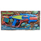 Nerf Dinosquad Terrodak, 4 Dart Blasting, Dart Storage, 12 Nerf Elite Darts, Dinosaur Design, Toy Foam Nerf Blaster for Kids Outdoor Games.