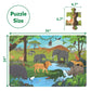 SKILLMATICS Piece AND Play Amazing Animal Floor Puzzle & Game (ages 3-7)