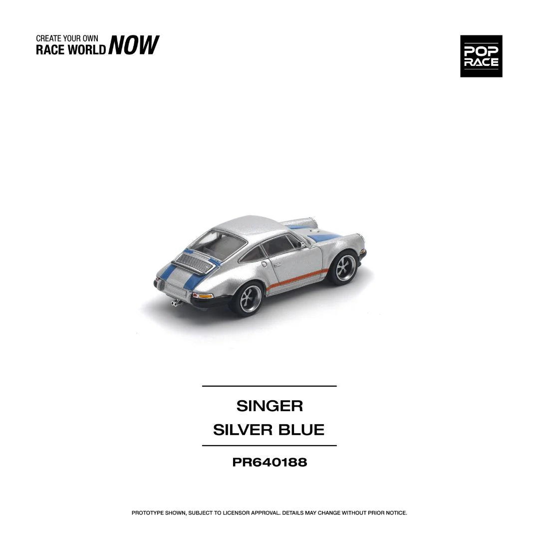Pop race PR-64 -188 Singer 964 1:64 Scale