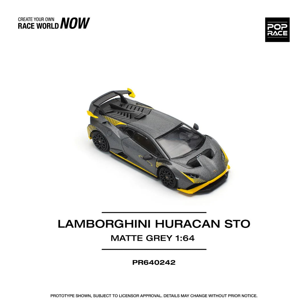 POP RACE PR64-242 LAMBORGHINI HURACAN STO