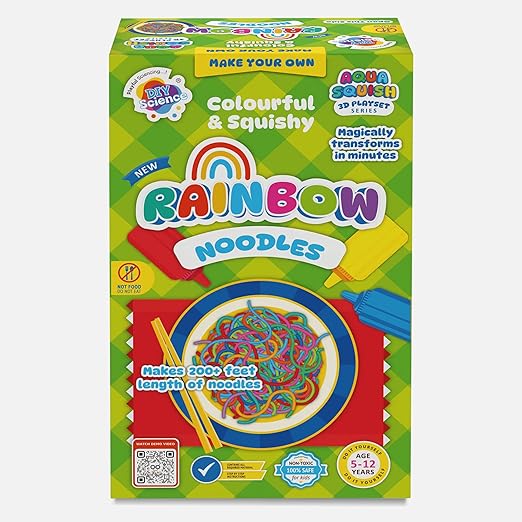 RAINBOW NOODLES AQUA SQQUISH KIT-DIY