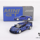 Mini GT - 892 - Chevrolet Corvette Z06 2023 Elkhart Lake Blue Metallic.