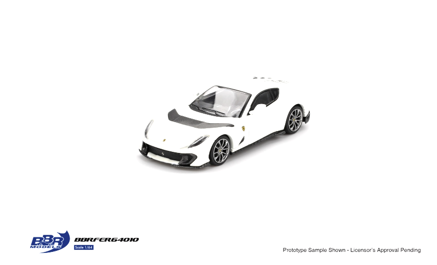 BBR Models Ferrari 812 Competizione Bianco Avus 1:64 Scale