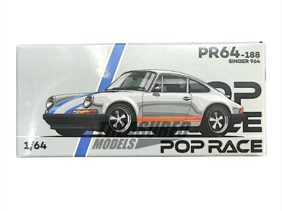 Pop race PR-64 -188 Singer 964 1:64 Scale