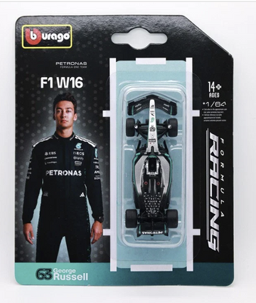 Burago Formula Racing 1 : 64 Diecast Scale Model .