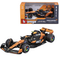 McLaren MCL38 Lando Norris #4 2024 - Realistic 1:43 Scale Model Car Driven by Lando Norris, Official McLaren License,