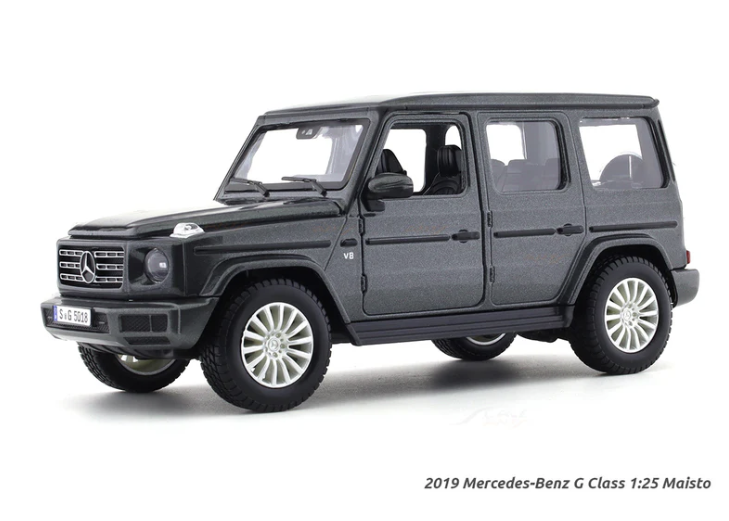 2019 Mercedes-Benz G Class grey 1:25 Maisto licensed diecast Scale Model car