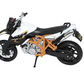 Burago Die Cast 1:18 Scale KTM 990 Supermoto R Motorcycle (Black), (28-51050)